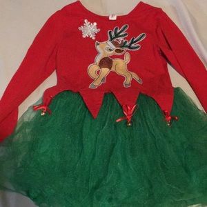 Girls Christmas dress